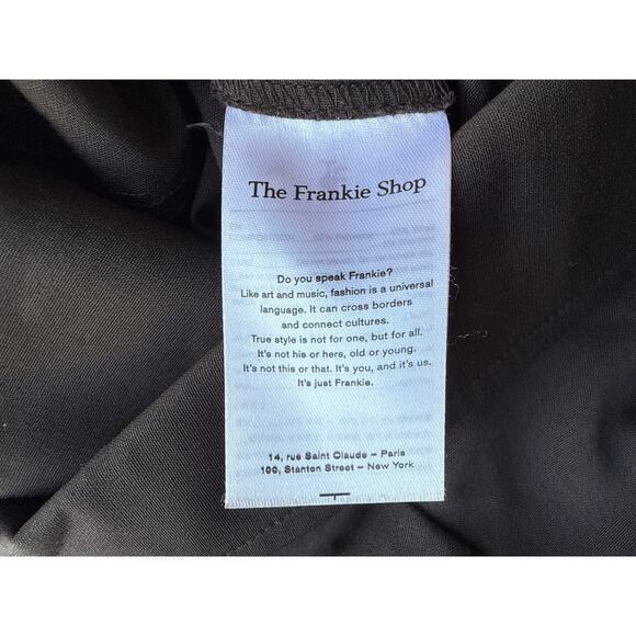 The Frankie Shop Suzie Jumpsuit in Chocolate Brown Wool Blend Size Medium - Picture 8 of 10